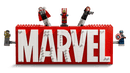 LEGO MARVEL Logo & Minifigures