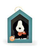 DOUDOU Histoire d'Ours SPA Collection Black Plush Dog - 16cm - Plush Toys