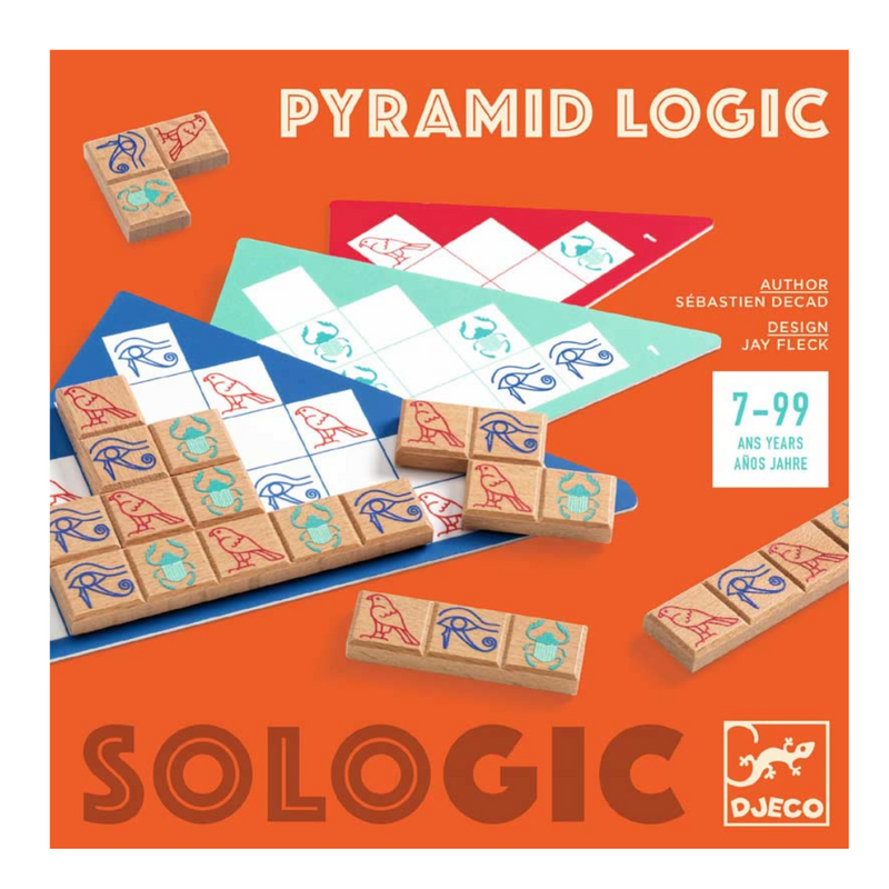 DJECO Pyramid Logic Sologic - Board Games