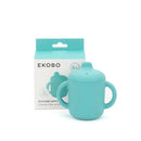 EKOBO Bambino Silicone Sippy Cup With Handles -Lagoon