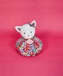 DOUDOU Boule Cat - Cocon - Balle d'eveil - 25cm - Plush Toys