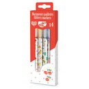 DJECO 4 Tinou glitter markers