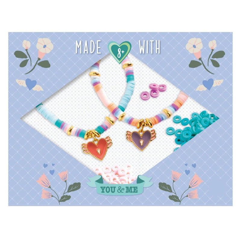 DJECO Heart Heishi Duo Jewels