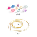 DJECO Duo of tiaras, Blue