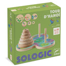 DJECO Tour d'Hanoi Wooden Toys