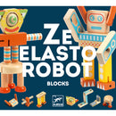 DJECO Ze Elastorobot - Educational Wooden Games