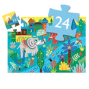 DJECO Haathee, Asian elephant - 24pcs - Puzzles