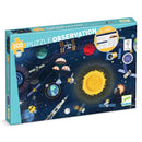 DJECO The Space + booklet - 200 pcs - Puzzles