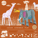 DJECO Savanna DIY Kit artwork