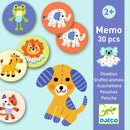 DJECO Memo Stuffed animals - Board Games