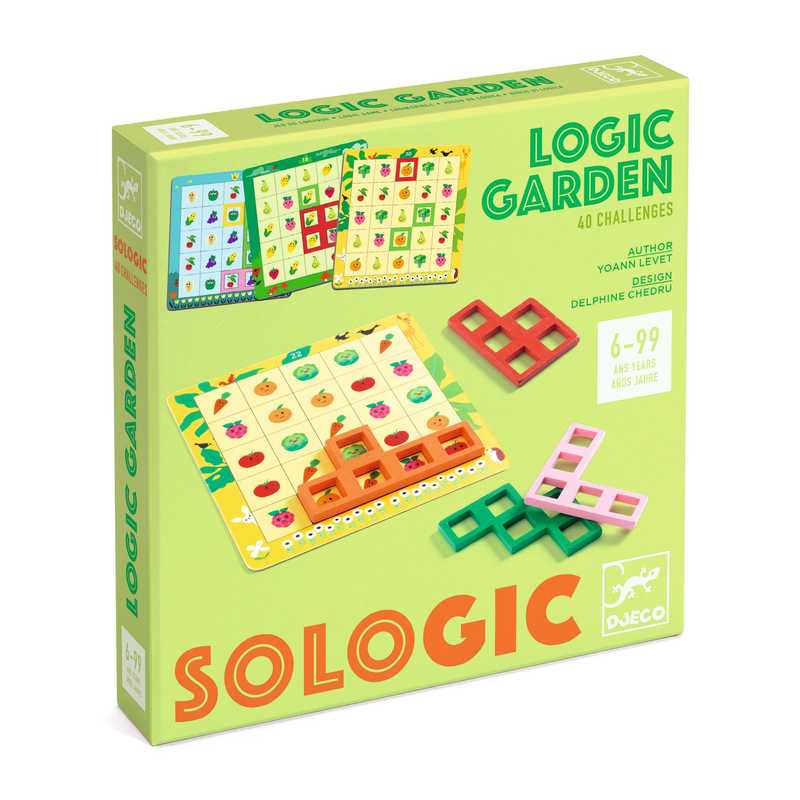 DJECO Logic Garden Sologic - Board Games