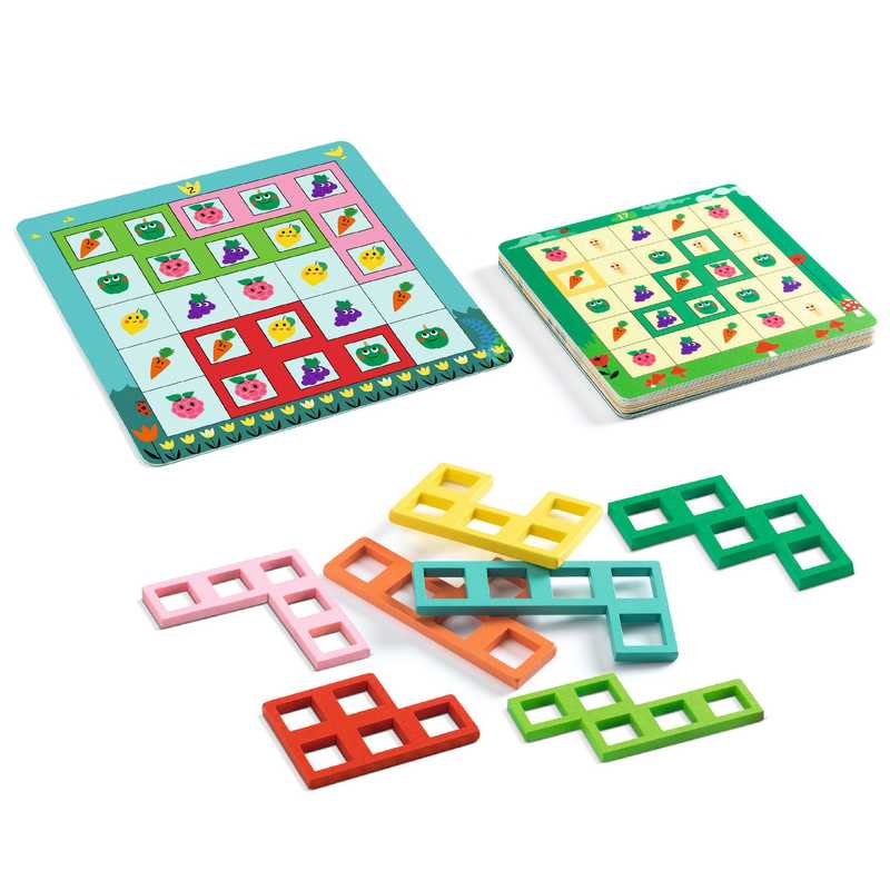 DJECO Logic Garden Sologic - Board Games