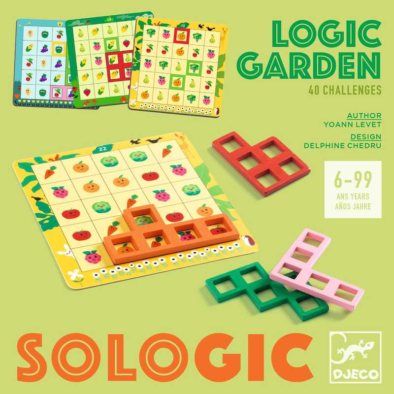 DJECO Logic Garden Sologic - Board Games