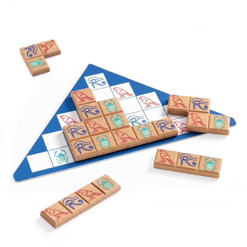 DJECO Pyramid Logic Sologic - Board Games