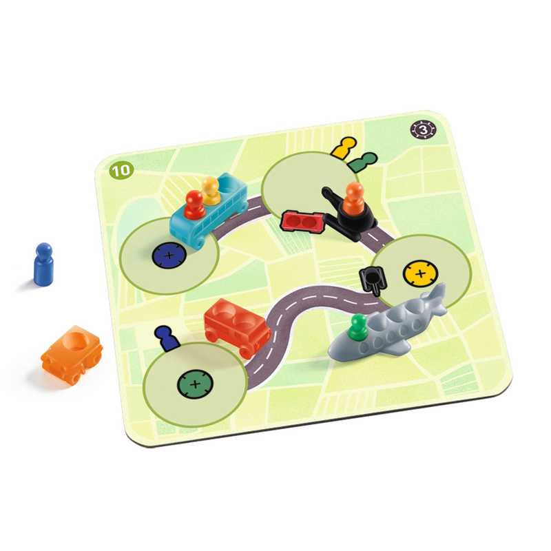 DJECO Traffic Logic Sologic  - Board Games