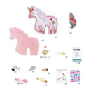 DJECO Sweet Unicorn - light up brooch