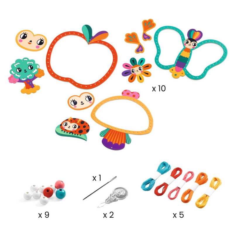 DJECO Garden Artistic String Art For Older Children