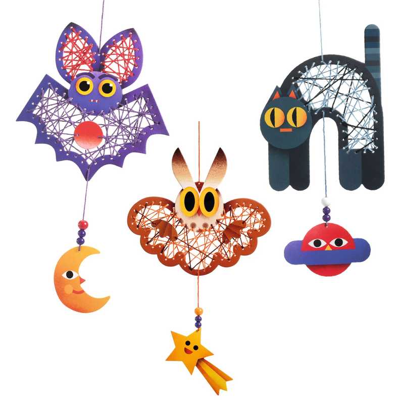 DJECO Night Time Artistic String Art  For Older Children