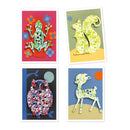 DJECO Marbling - Colourful parade - Artwork