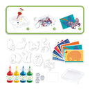 DJECO Marbling - Colourful parade - Artwork