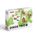 CARTONIC 3D Puzzle DINOS TRIO