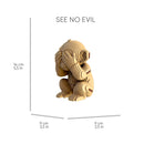 CARTONIC 3D Puzzle TRIO MONKEYS