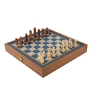 Manopoulos Turquoise color design in Walnut replica wooden ca