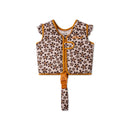 SWIM ESSENTIALS Swimming Vest with Safety Belt - Wild Flower - 11-15 Kg