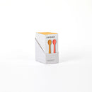 EKOBO Bambino Silicone Spoon - 2 Pack Coral / Mimosa