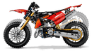 LEGO Ducati Desmo450 MX Factory Motorcycle