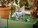 LEGO Wild Animals: Majestic Rhino with Birds