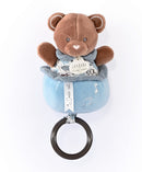 DOUDOU BOH'AIME Bear w Music Box - 14cm - Plush Toys