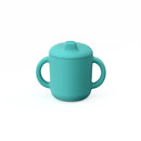 EKOBO Bambino Silicone Sippy Cup With Handles -Lagoon