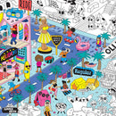 OMY Coloring Poster - Surf & Skate
