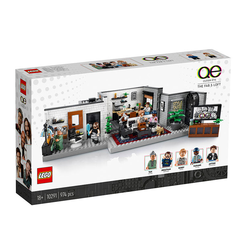 LEGO Queer Eye The Fab 5 Loft Creator Expert