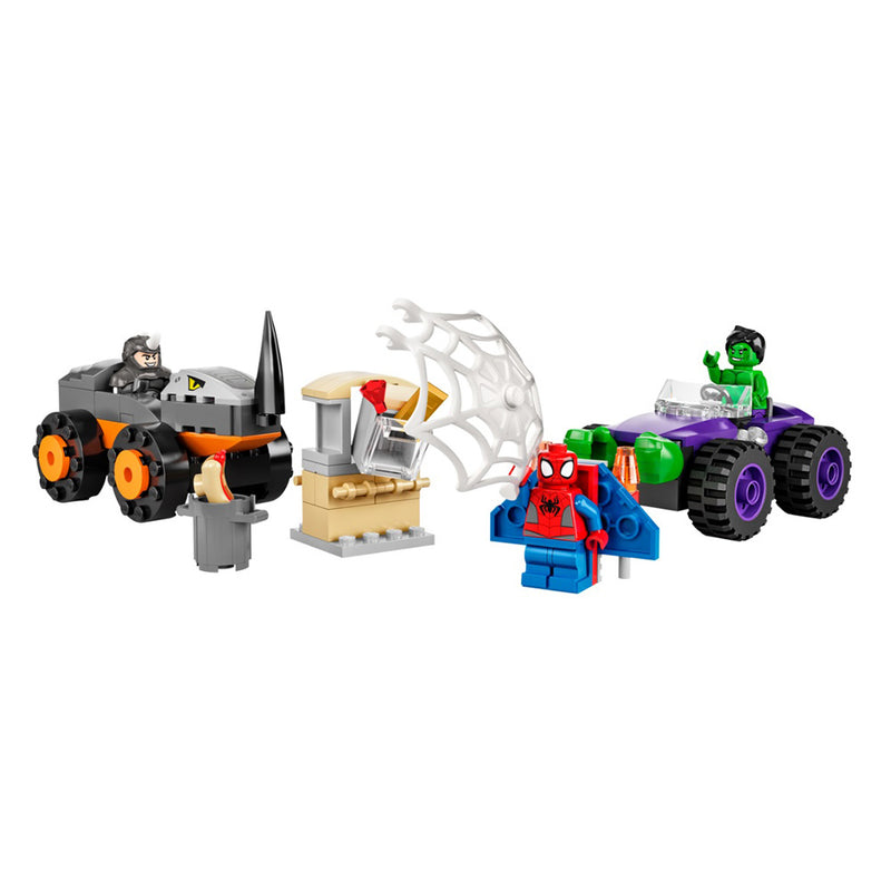 LEGO Hulk vs. Rhino Truck Showdown Marvel