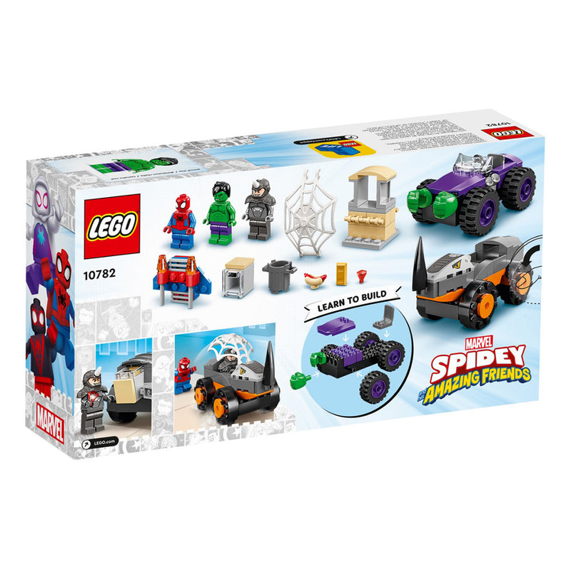 LEGO Hulk vs. Rhino Truck Showdown Marvel