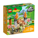 LEGO T Rex and Triceratops Dinosaur Breakout Jurassic World DUPLO