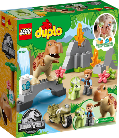 LEGO T Rex and Triceratops Dinosaur Breakout Jurassic World DUPLO