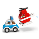 LEGO Fire Helicopter & Police Car DUPLO