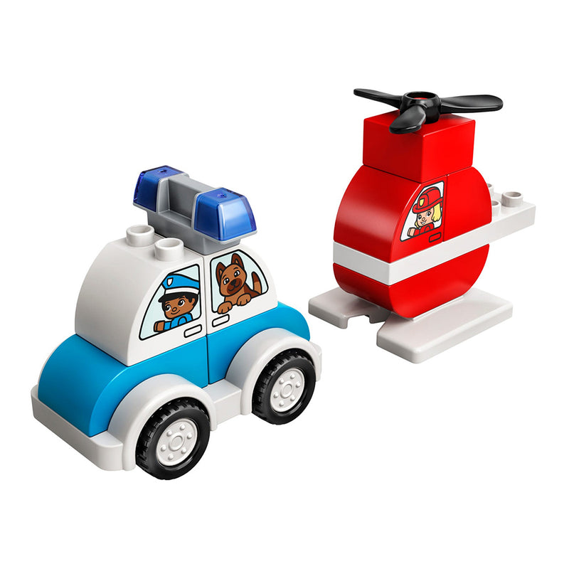 LEGO Fire Helicopter & Police Car DUPLO
