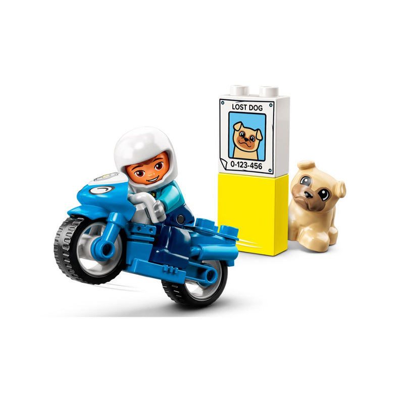 LEGO Police Motorcycle Duplo