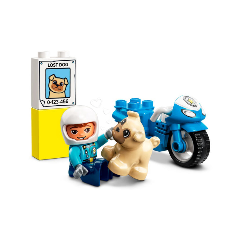 LEGO Police Motorcycle Duplo