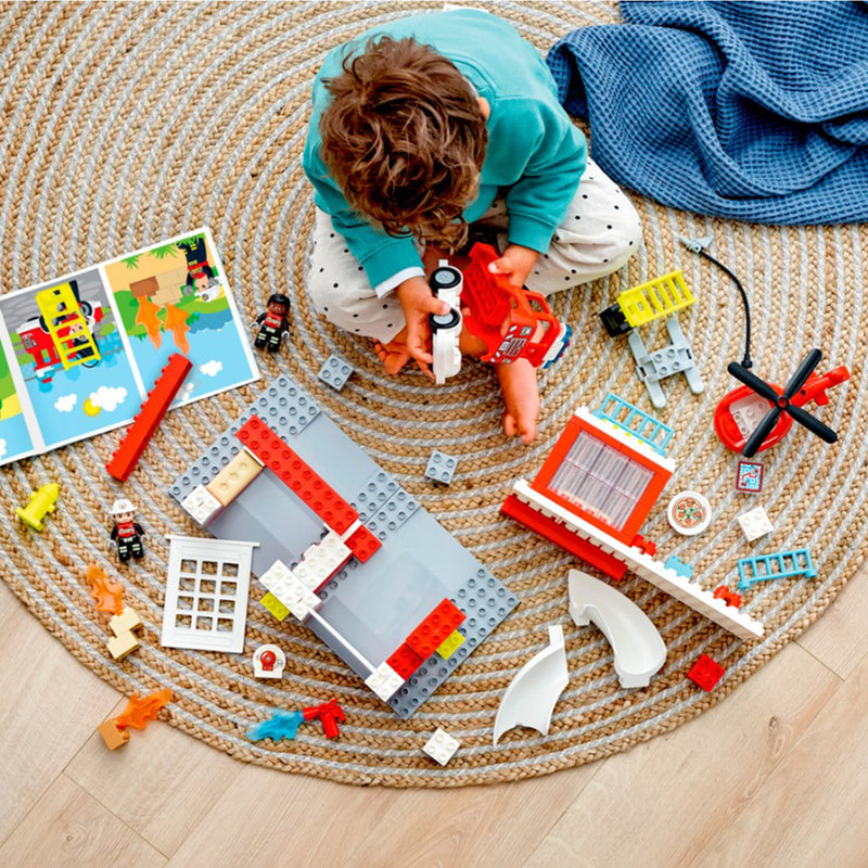 LEGO Fire Station & Helicopter Duplo