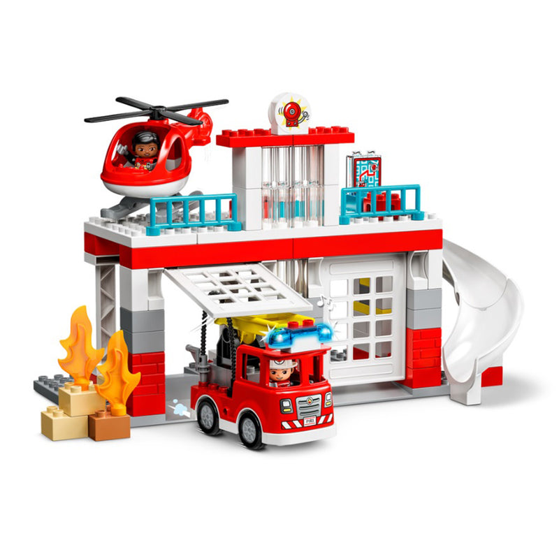 LEGO Fire Station & Helicopter Duplo