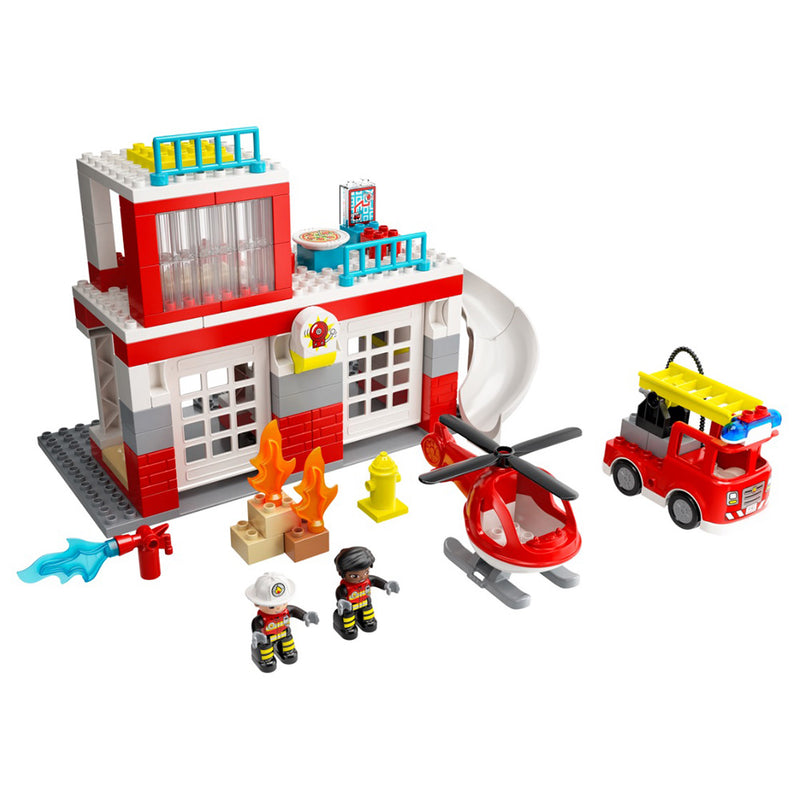 LEGO Fire Station & Helicopter Duplo