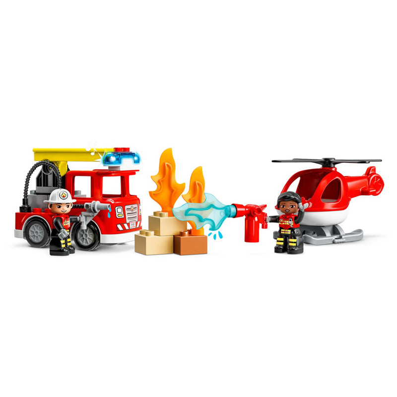 LEGO Fire Station & Helicopter Duplo