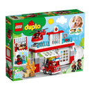 LEGO Fire Station & Helicopter Duplo