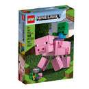 LEGO Pig with Zombie Baby Minecraft
