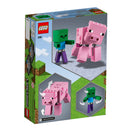 LEGO Pig with Zombie Baby Minecraft